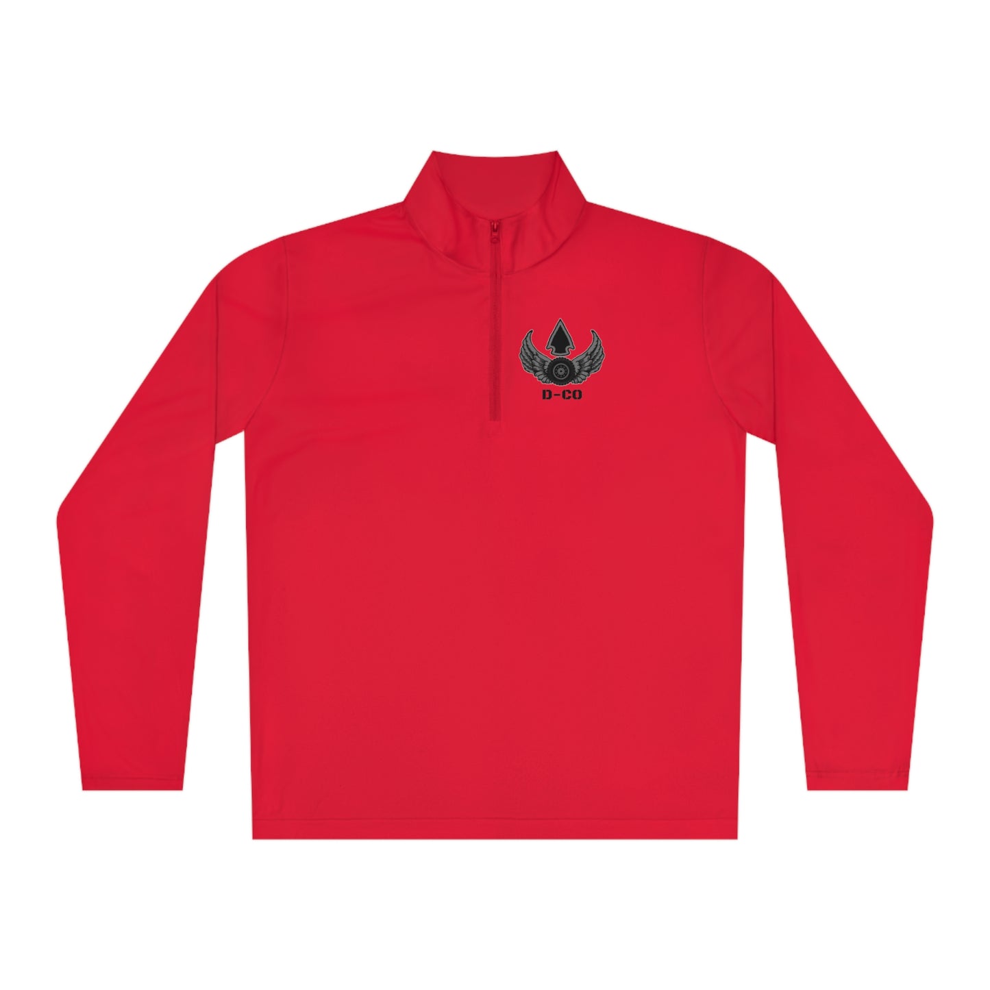 D CO Unisex Quarter-Zip Pullover