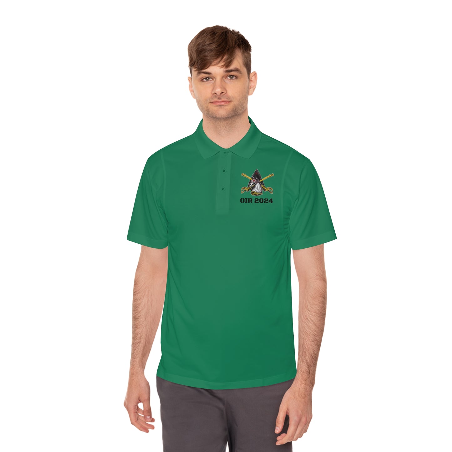 B TRP Men's Cav OIR Polo Shirt