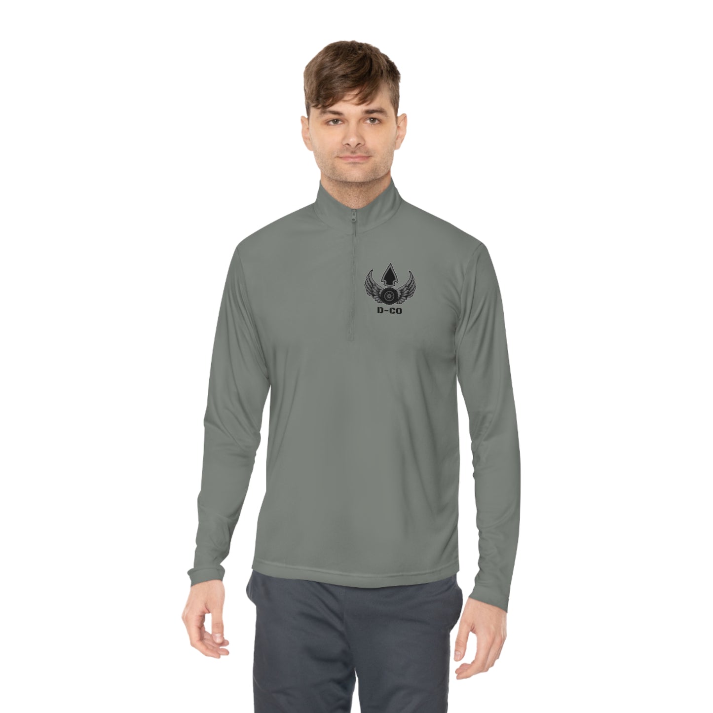 D CO Unisex Quarter-Zip Pullover