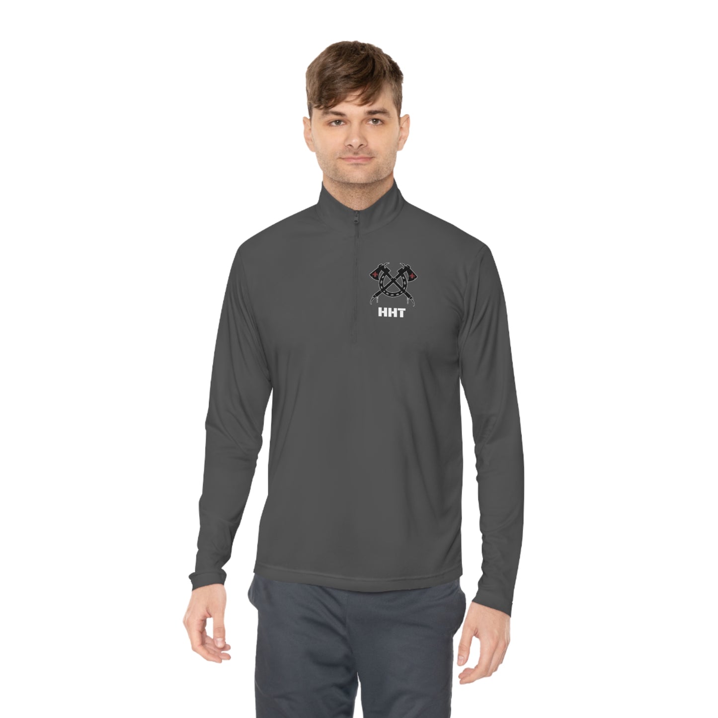 HHT Unisex Quarter-Zip Pullover