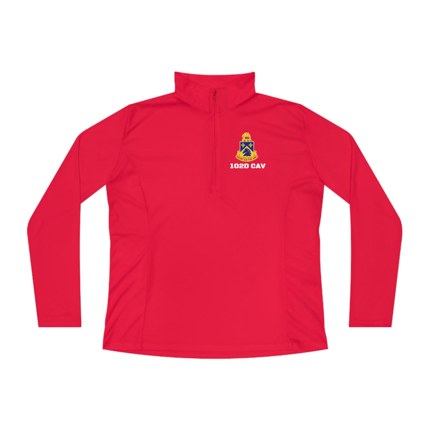 Ladies CAV Quarter-Zip Pullover