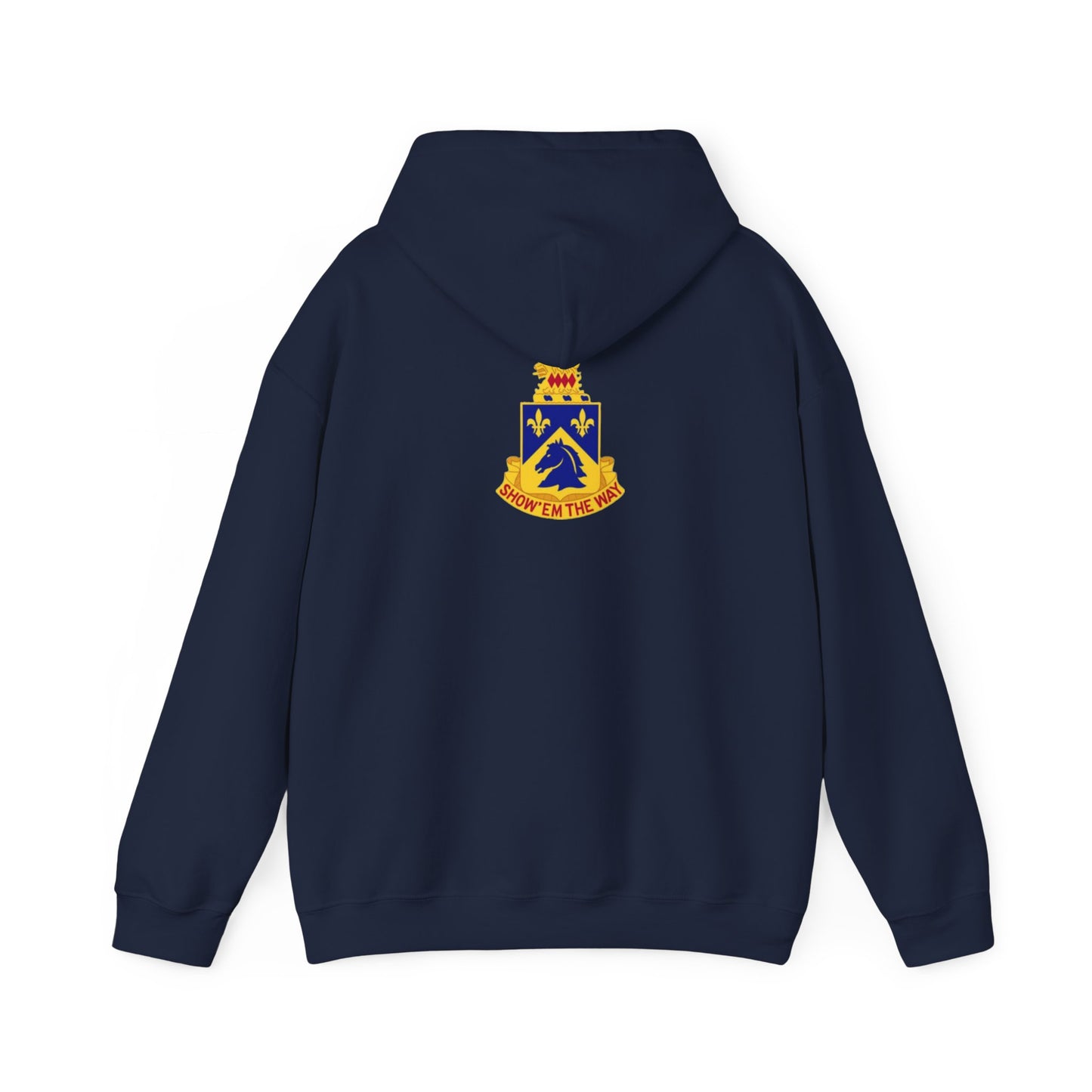 2 Sided Hooded Sweatshirt