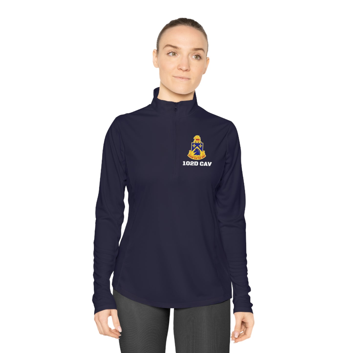 Ladies CAV Quarter-Zip Pullover