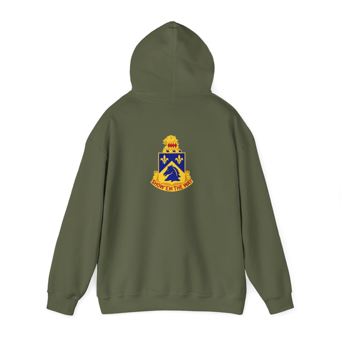 2 Sided Hooded Sweatshirt