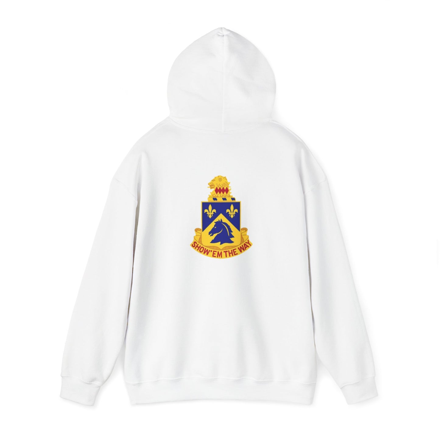 2 Sided Hooded Sweatshirt