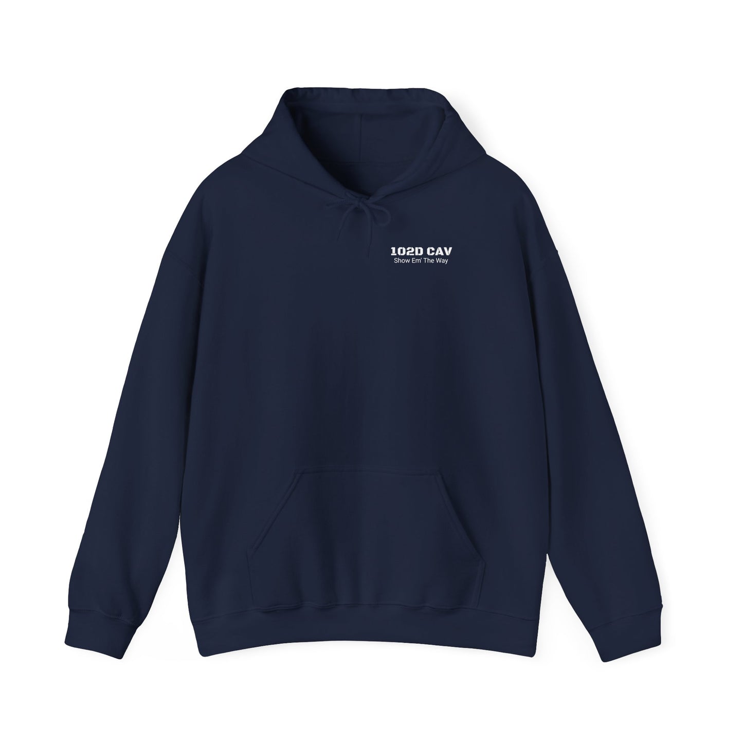 2 Sided Hooded Sweatshirt