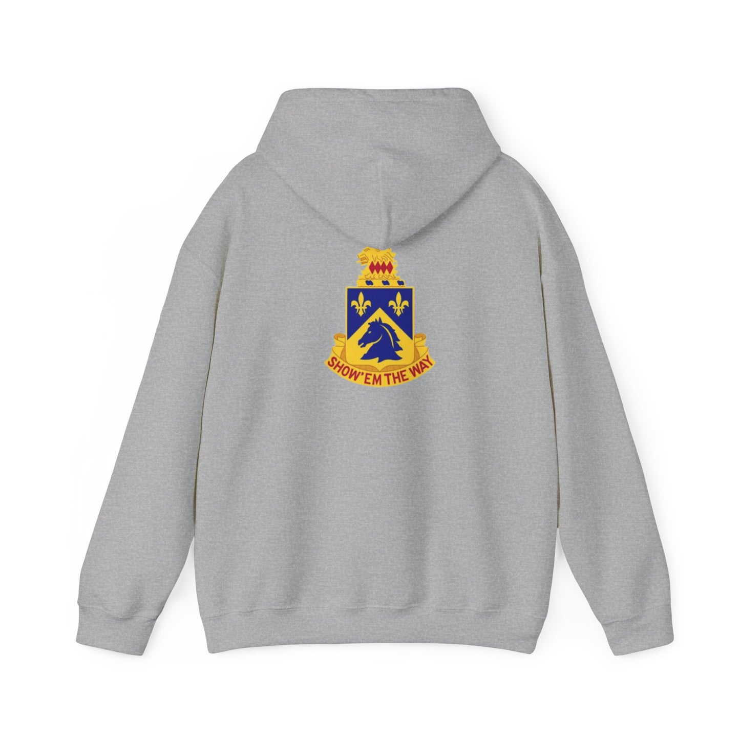 2 Sided Hooded Sweatshirt