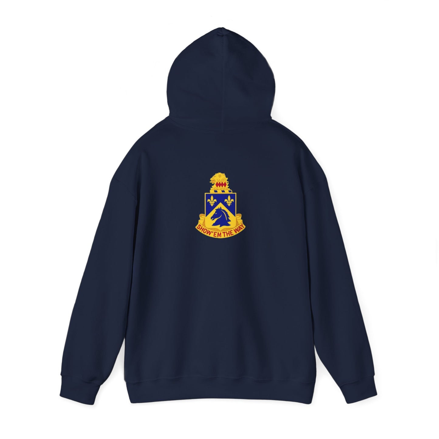 2 Sided Hooded Sweatshirt