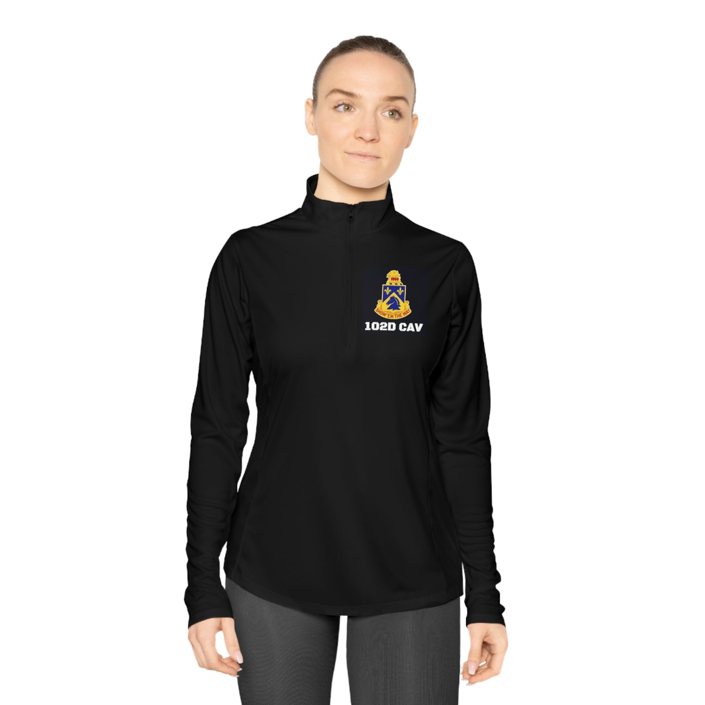 Ladies CAV Quarter-Zip Pullover