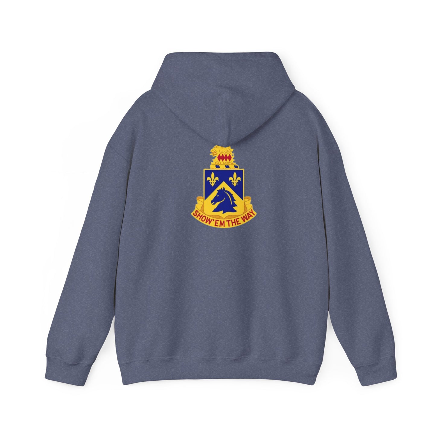 2 Sided Hooded Sweatshirt