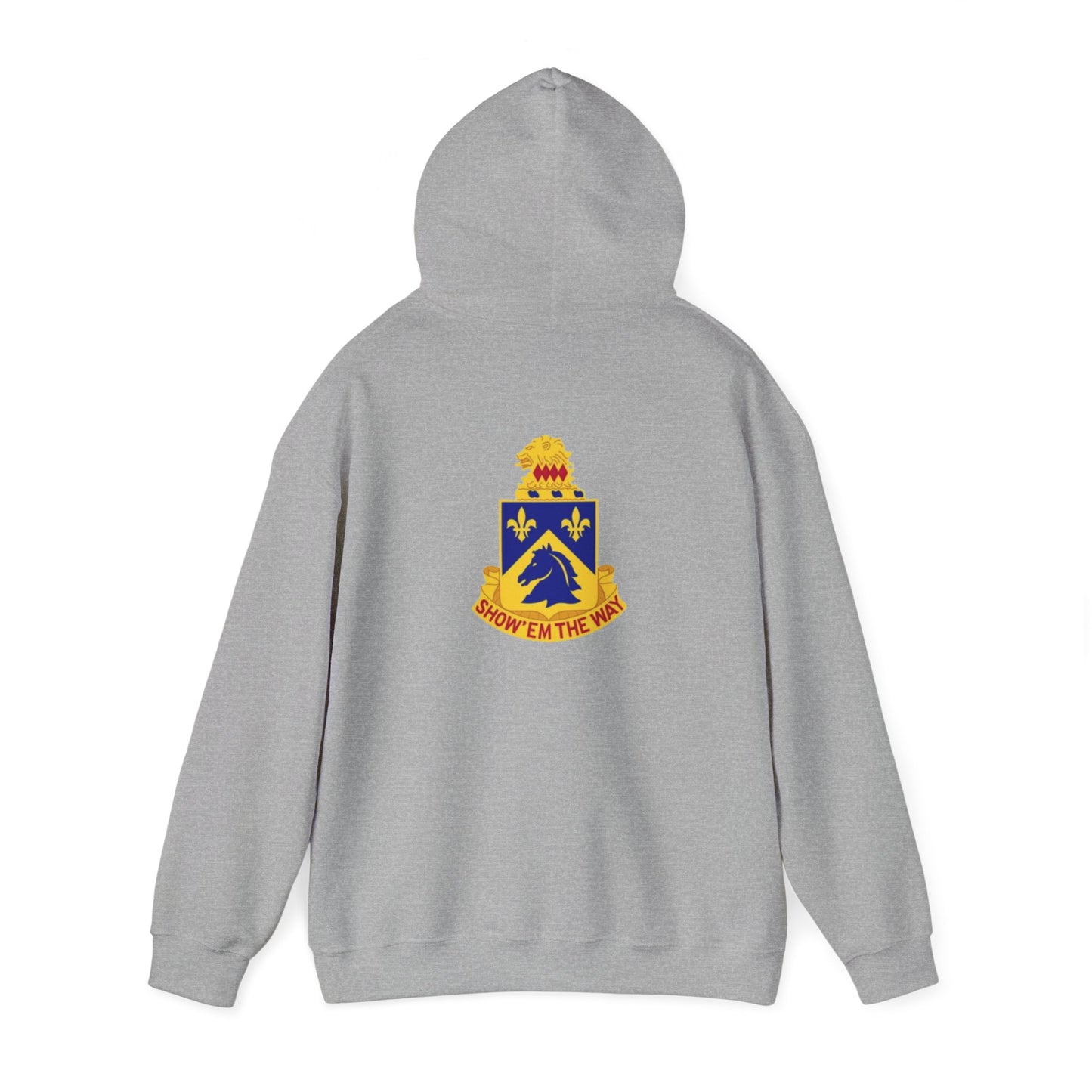 2 Sided Hooded Sweatshirt