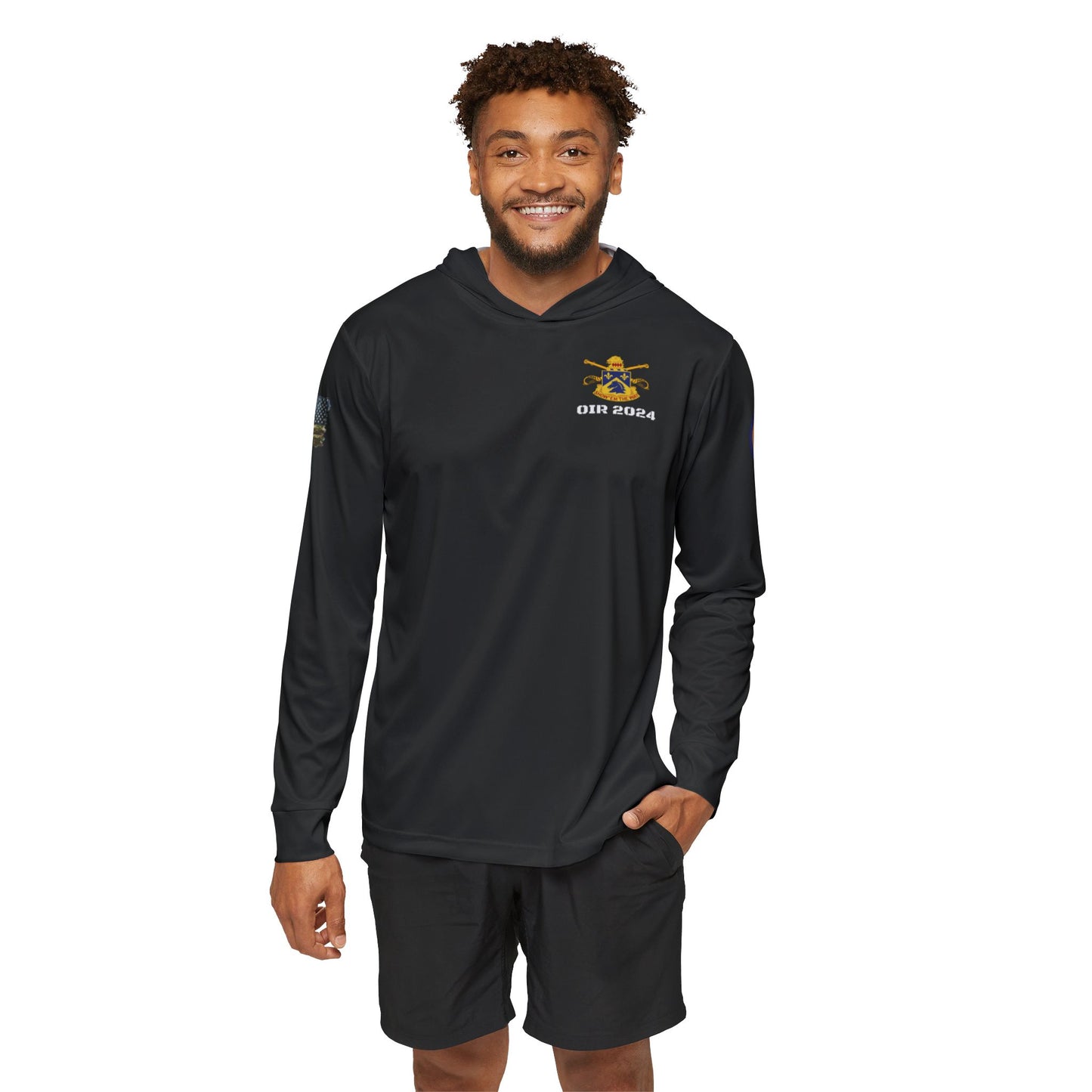 Black CAV OIR 2024 - ATG Sports Warmup Hoodie