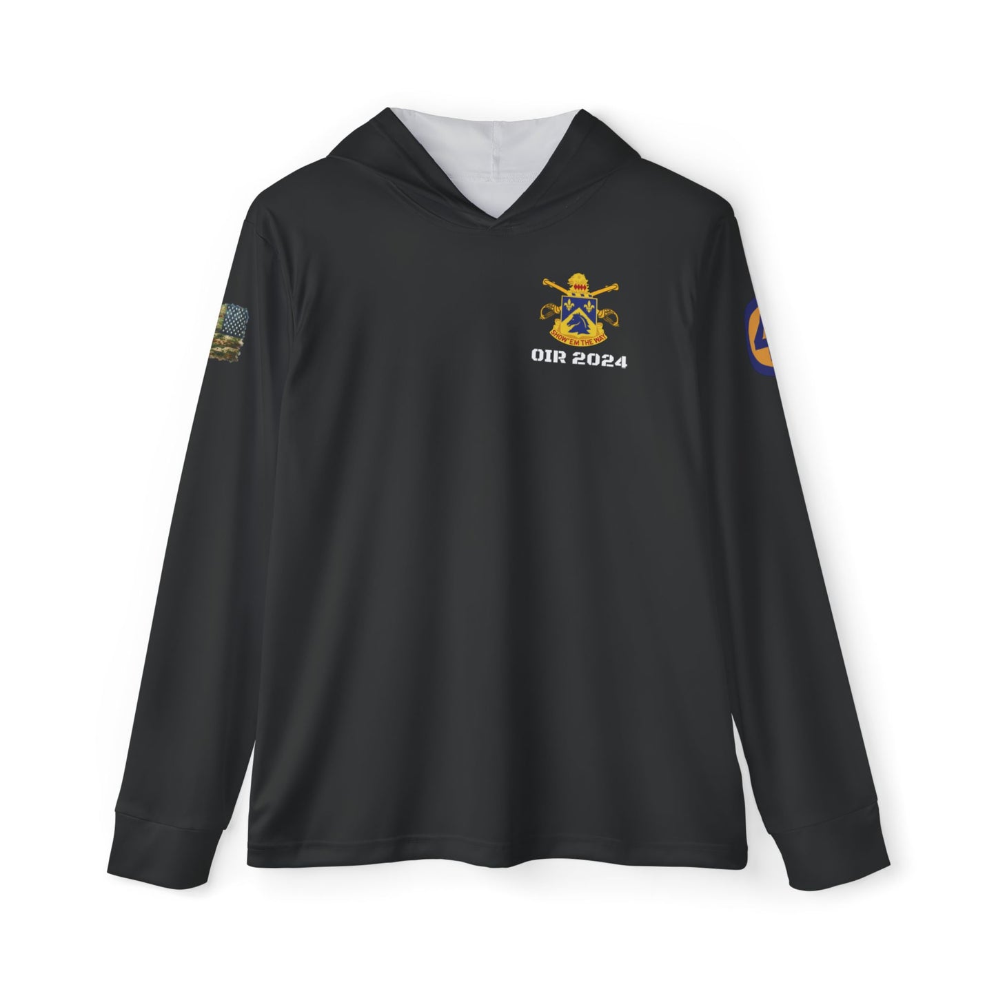 Black CAV OIR 2024 - ATG Sports Warmup Hoodie