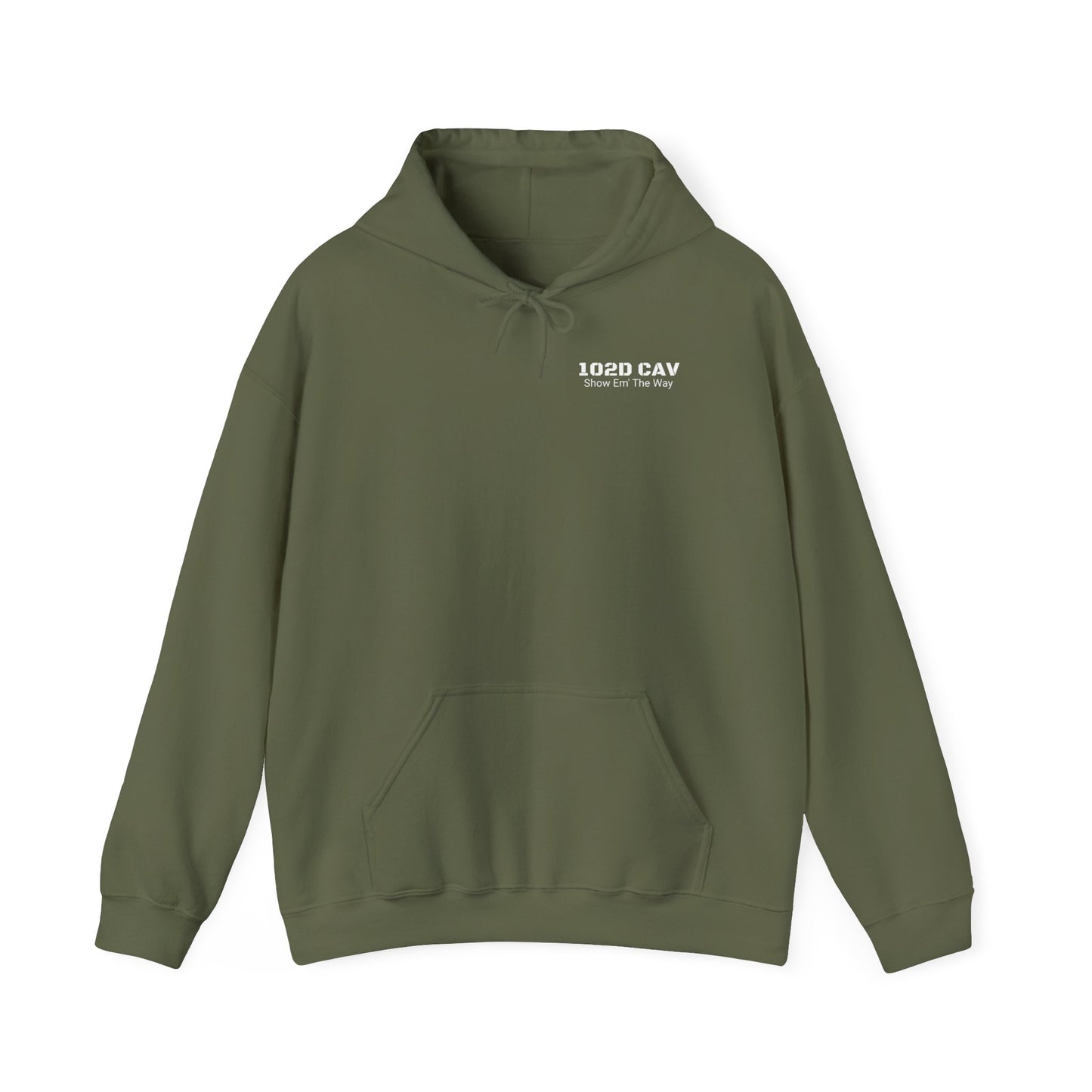 2 Sided Hooded Sweatshirt